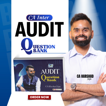CA Inter Auditing & Ethics Question Bank by CA Harshad Jaju - BuyTestSeries.in