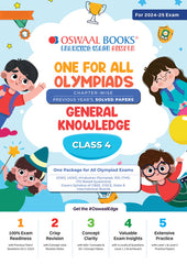 One For All General Knowledge Olympiad Previous Years' Solved Papers Class 4 by Oswaal Books