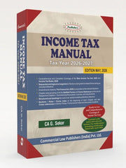 Commercial's Income Tax Manual - Book By G. Sekar