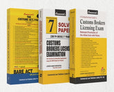 Commercial's Exclusive Combo Pack to Crack CUSTOM BROKERS LICENSING EXAM - Books By Lokesh Kumar Shrivastava