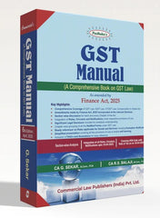 Padhuka's GST Manual (A Comprehensive Book on GST Law) by G. Sekar