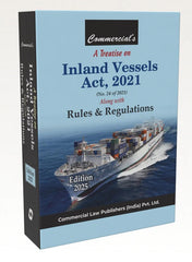 Commercial's A Treatise on Inland Vessels Act, 2021 Along with Rules & Regulations - Book