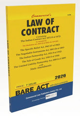 Commercial's Law of Contract - Bare Act (With Short Comments) Book