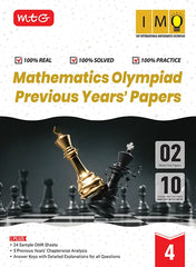 IMO Class-4 Olympiad Previous Years Papers (PYP - Set A and B) Mathematics - Book by MTG Learning - BuyTestSeries.in