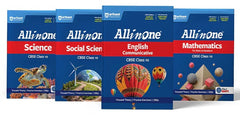 All in One English Communicative, Mathematics, Science and Social Science (Combo) Class 10 for CBSE Exam - Books By Arihant Publication
