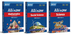 All in One Mathematics, Social Science and Science (Combo) Class 10 for CBSE Exam - Books By Arihant Publication