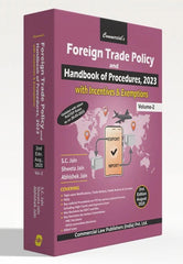 Commercial's Foreign Trade Policy and Handbook of Procedures 2023 (Set of 2 Volumes) - Books By S C Jain, Shweta Jain & Abhishek Jain