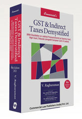 Commercial's GST & Indirect Taxes Demystified book by V Raghuraman