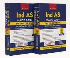 Commercial's Ind As Made Easy (Volumes 1 & 2) - Books By Ravi Kanth Miriyala & CA Sunitanjani Miriyala
