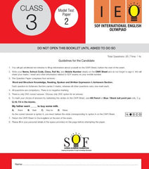 IEO Class-3 Olympiad Previous Years Papers (PYP - Set A and B) English Book by MTG Learning