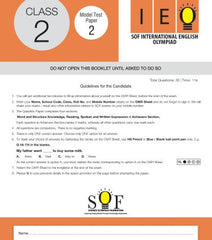 IEO Class-2 Olympiad Previous Years Papers (PYP - Set A and B) English book by MTG Learning