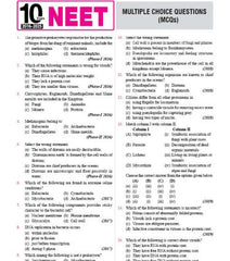 Complete NEET Guide Biology Book - 10 Years Chapterwise Questions (PYQs) with Detailed Solutions For 2026 Exam By MTG Learning