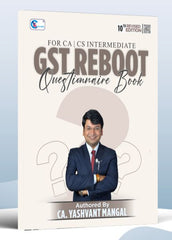 CA Inter GST Reboot Questionnaire Book by CA Yashvant Mangal