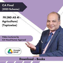 CA Final FR (IND AS 41 - Agriculture) (Topicwise) Video Lectures by CA Vinod Kumar Agarwal (Download + Books)