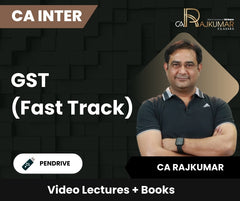 CA Inter GST (Fast Track) Video Lectures by CA Rajkumar (Pendrive)