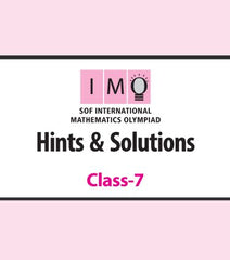 IMO Class-7 Olympiad Previous Years Papers (PYP) Mathematics with Sample OMR Sheet - Book By MTG Learning