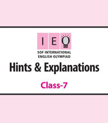 IEO Class-7 Olympiad Previous Years Papers (PYP) English with Sample OMR Sheet - Book By MTG Learning