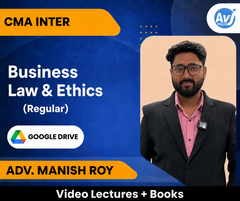 CMA Inter Business Law & Ethics (Regular) Video Lectures by Adv. Manish Roy (Google Drive)