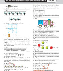 IMO Class-1 Olympiad Previous Years Papers (PYP - Set A and B) Mathematics Book by MTG Learning