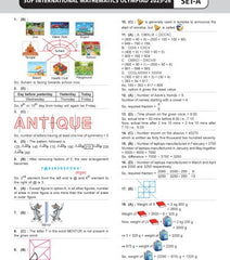 IMO Class-4 Olympiad Previous Years Papers (PYP - Set A and B) Mathematics - Book by MTG Learning