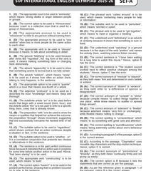 IEO Class-5 Olympiad Previous Years Papers (PYP) English with Sample OMR Sheet Book By MTG Learning