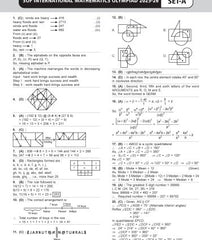 IMO Class-10 Olympiad Previous Years Papers (PYP) Mathematics with Sample OMR Sheet - Book By MTG Learning