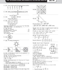 IMO Class-8 Olympiad Previous Years Papers (PYP) Mathematics with Sample OMR Sheet - Book By MTG Learning
