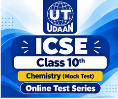 ICSE Class 10th Chemistry (Mock Test) Online Test Series by UTUDAAN