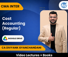 CMA Inter Cost Accounting (Regular) Video Lectures by CA Divyank Gyanchandani (Google Drive)