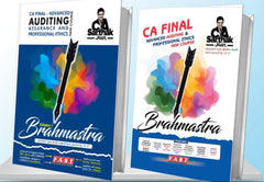 CA Final Audit Full Course (2 Volumes) Brahmastra book by CA Sarthak Jain