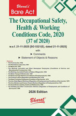 Bharat's The Occupational Safety, Health & Working Conditions Code, 2020 (37 of 2020)
