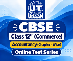 CBSE Class 12th (Commerce Stream) Accountancy (Chapter - Wise) Online Test Series by UTUDAAN