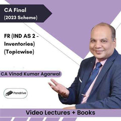 CA Final FR (IND AS 2 - Inventories) (Topicwise) Video Lectures by CA Vinod Kumar Agarwal (Pendrive + Books)