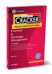 Taxmann Cracker -Financial and Strategic Management Book for CS Executive (2017 Syllabus) by N.S. Zad