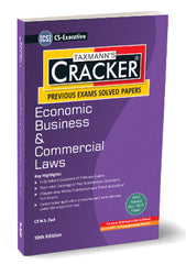 Taxmann Cracker -Economic Business and Commercial Laws Book for CS Executive (2017 Syllabus) by N.S. Zad