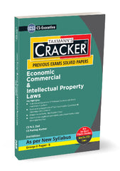 Taxmann Cracker -Economic Commercial & Intellectual Property Laws Book for CS Executive (2022 Syllabus) by N.S. Zad, Pankaj Kumar