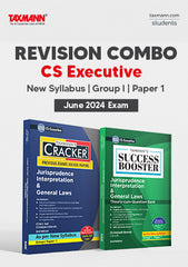 Revision Combo: JIGL (Success Booster + Cracker - Set of 2 Books) for CS Executive (2022 Syllabus) by Taxmann
