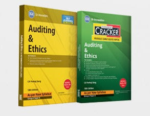 Essentials Combo: Audit (Study Material and Cracker) Set of 2 Books for CA Inter (2023 Scheme) by Taxmann