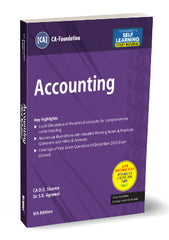 Accounting (Study Material) Book for CA Foundation (2023 Syllabus) by D.G. SHARMA, S.K. Agrawal