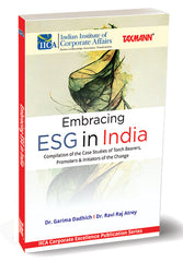Embracing ESG in India – Compilation of Case Studies of Torch Bearers, Promoters & Initiators of Change book by Taxmann