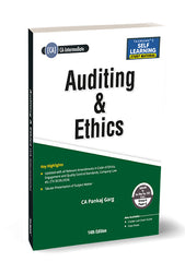 Auditing & Ethics book for CA Inter by CA Pankaj Garg.