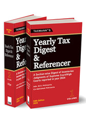Yearly Tax Digest & Referencer Book By Taxmann