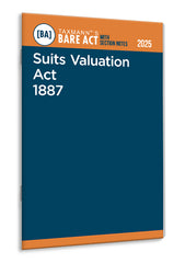 Taxmann's Suits Valuation Act 1887 – Bare Act with Section Notes