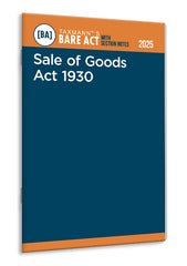 Taxmann's Sale of Goods Act 1930 – Bare Act with Section Notes