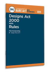 Taxmann's Designs Act 2000 with Rules – Bare Act with Section Notes