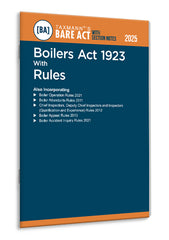 Taxmann's Boilers Act 1923 with Rules – Bare Act with Section Notes