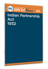 Taxmann's Indian Partnership Act 1932 – Bare Act with Section Notes