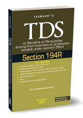 TDS on Benefits or Perquisites under Section 194R book by Srinivasan Anand G