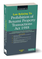 Law Relating to Prohibition of Benami Property Transactions Act 1988 book by Srinivasan Anand G