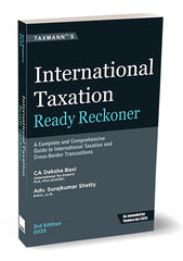 Taxmann's International Taxation Ready Reckoner by Daksha Baxi, Surajkumar Shetty